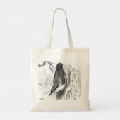 Vogelgravures - een Nuthatch-tas Tote Bag (Achterkant)