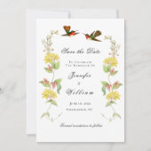 vogelgriep Bewaar de datum Aankondiging (Voorkant)