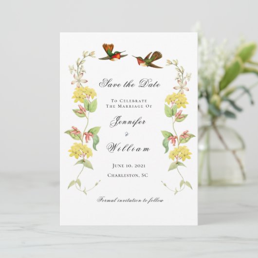  vogelgriep Bewaar de datum Aankondiging (Staand voorkant)