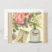  vogelgriep Franse estoren Briefkaart (Voorkant / Achterkant)