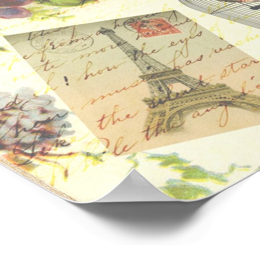  vogelgriep Franse gipsplaat Poster (Hoek)