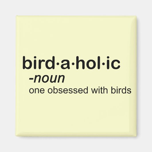 vogelgriep magneet (Voorkant)