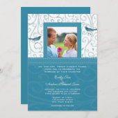 vogelgriep Zee Mist Swirls Weddenschap Kaart (Voorkant / Achterkant)