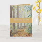 Vogelgroet genezen kaart (Gele Bloem)