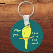 Vogelhersen Sleutelhanger (Voorkant)