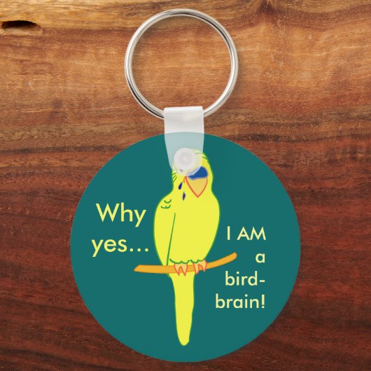 Vogelhersen Sleutelhanger (Voorkant)