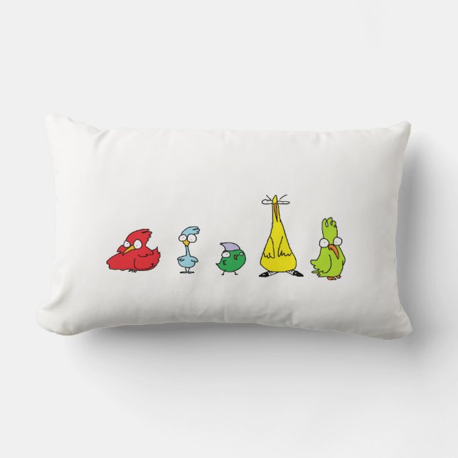 Vogelhersenen: De piloot Kussen (Voorkant)