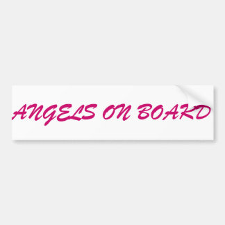 Vogelhoeken voor angel-bumper bumpersticker