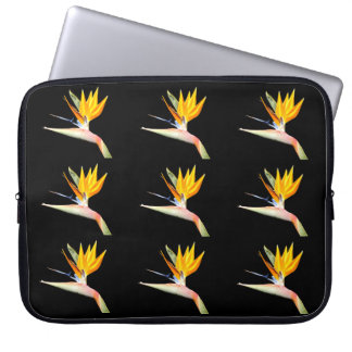 Vogelhoes van de Paradise-Plant-laptop Laptop Sleeve