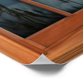 Vogelhoezen met een vleugelhoed raam - Vogelkudde Poster (Hoek)