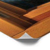 Vogelhoezen met wielraam — Vogelkuil Poster (Hoek)