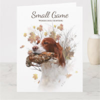 Vogelhond, houtsnip jagen