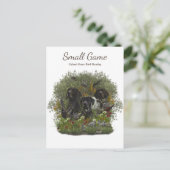 Vogelhond, Upland Game Vogeljacht Briefkaart (Staand voorkant)