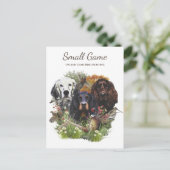 Vogelhond, Upland Game Vogeljacht Briefkaart (Staand voorkant)