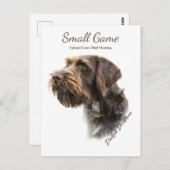 Vogelhond, Upland Game Vogeljacht Briefkaart (Voorkant / Achterkant)