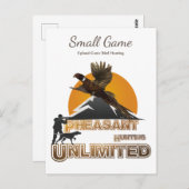 Vogelhond, Upland Game Vogeljacht Briefkaart (Voorkant / Achterkant)