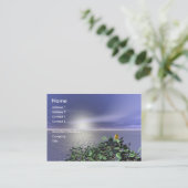 Vogelhoog Uitzicht Visitekaartje (Staand voorkant)