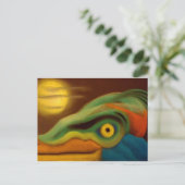 Vogelhorloge Briefkaart (Staand voorkant)