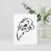 Vogelhuid Briefkaart (Staand voorkant)