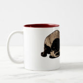 Vogelhuid Tweekleurige Koffiemok (Links)