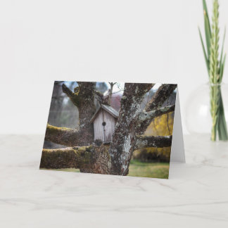 Vogelhuis 4219 greetibg kaart Framable