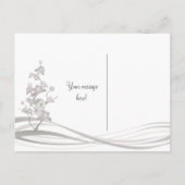 Vogelhuis Bewegende Aankondiging Briefkaart Groen (Achterkant)