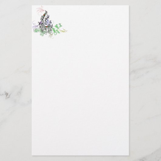 Vogelhuis Briefpapier (Voorkant)
