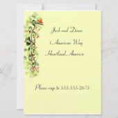 Vogelhuis en Ivy Vine Stationery of Uitnodiging (Achterkant)