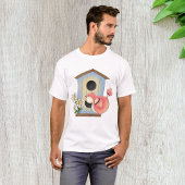 Vogelhuis en Vogel T-shirt