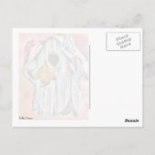 Vogelhuis en Wren Briefkaart (Achterkant)