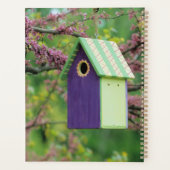 Vogelhuis op een Judasboom Planner (Achterkant)
