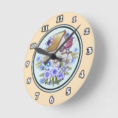 Vogelhuis Rode Vogel klok (Hoek)