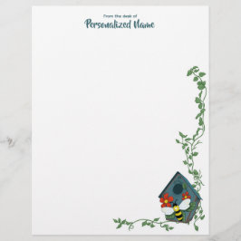 Vogelhuisballet van Bee's Unlined Letterhead Briefhoofd