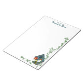 Vogelhuisballet van Bee's Unlined Notitieblok (Schuin)