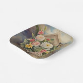 Vogelhuisboeket - Papier Bord (Gebogen)