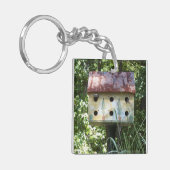 Vogelhuisje Sleutelhanger (Voorkant Links)