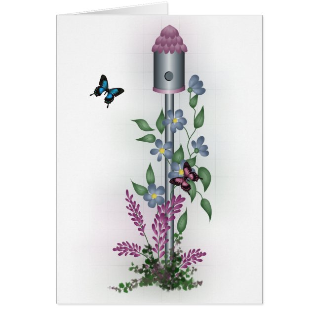 Vogelhuiskaart (Voorkant)