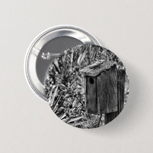 vogelhuisspeld ronde button 5,7 cm (Voorkant /achterkant)