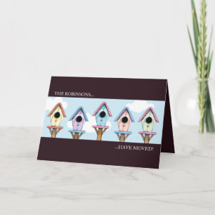 Vogelhuizen   Nieuwe Kaart van de Aankondiging van