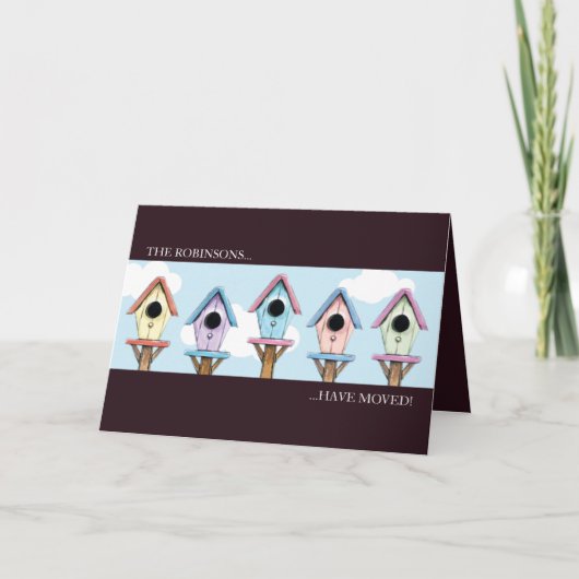 Vogelhuizen | Nieuwe Kaart van de Aankondiging van (Voorkant)