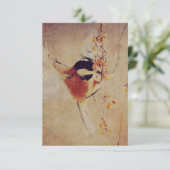 vogelhuwelijk sparen de datum (Staand voorkant)