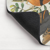  vogelillustratie Birdwatch Lover Gift Muismat (Hoek)