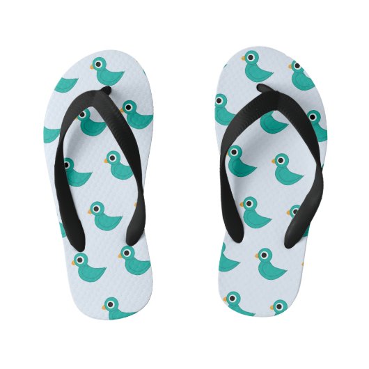 Vogelillustratie Kinder Teenslippers (Voetbed)