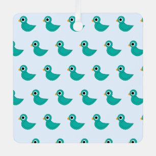 Vogelillustratie Metalen Ornament