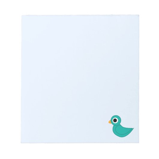Vogelillustratie Notitieblok (Voorkant)