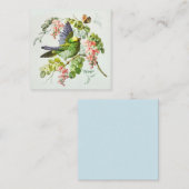  vogelillustratie notitiekaartje (Voorkant / Achterkant)