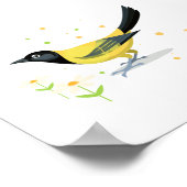 Vogelillustratie Poster (Hoek)