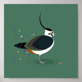 Vogelillustratie - Verlenen Poster