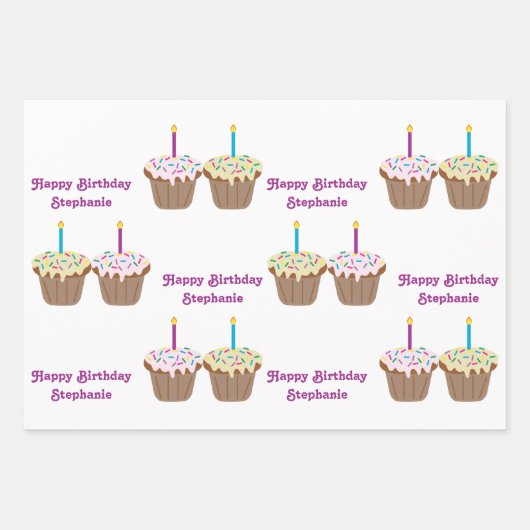 Vogelinfecties Inpakpapier Vel (Voorkant)