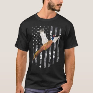 Vogeljacht Camouflage fazant Hunter Ameri T-shirt